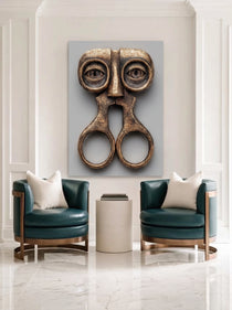 Surreal Scissor Sculpture 057
