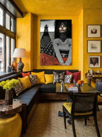 Modern Portrait Collage – Surreal Collage Wall Art 060