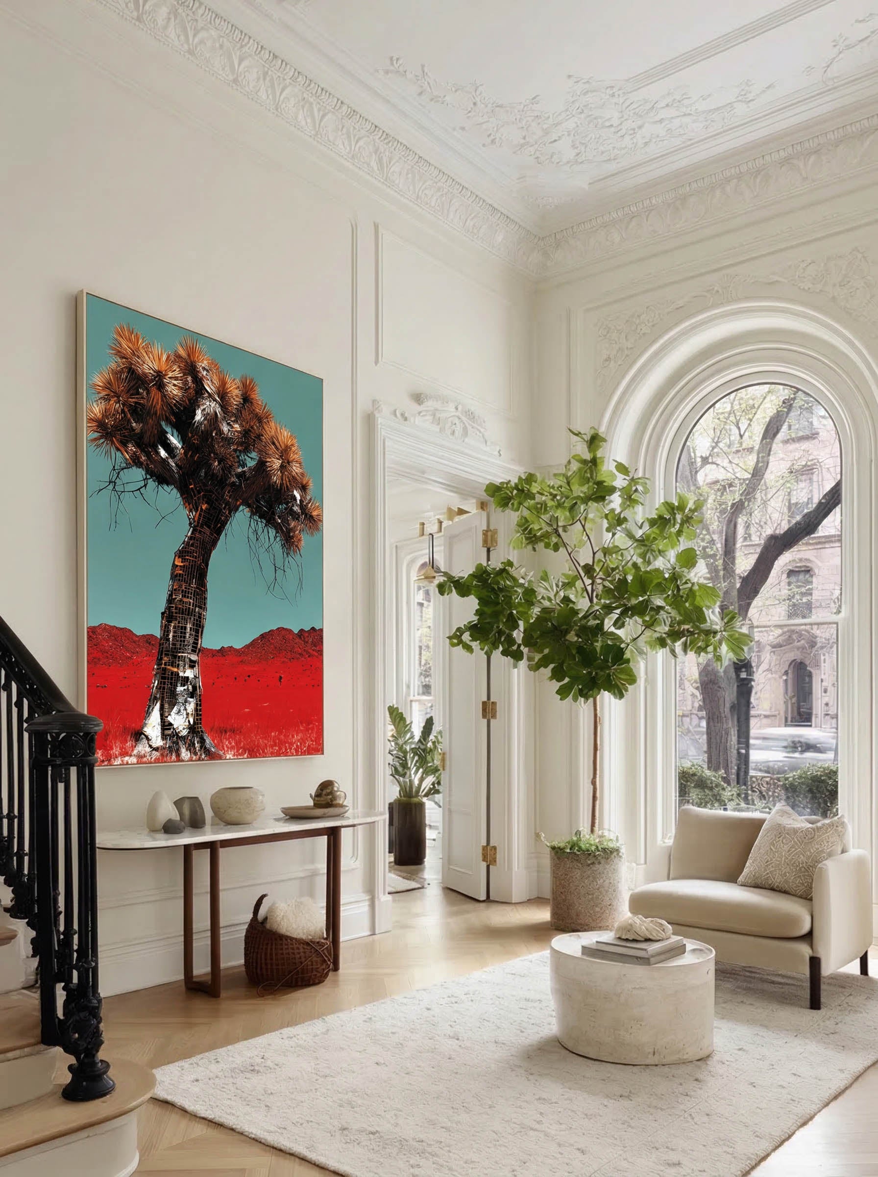 Surreal Desert Tree – Surreal Nature Wall Art 062