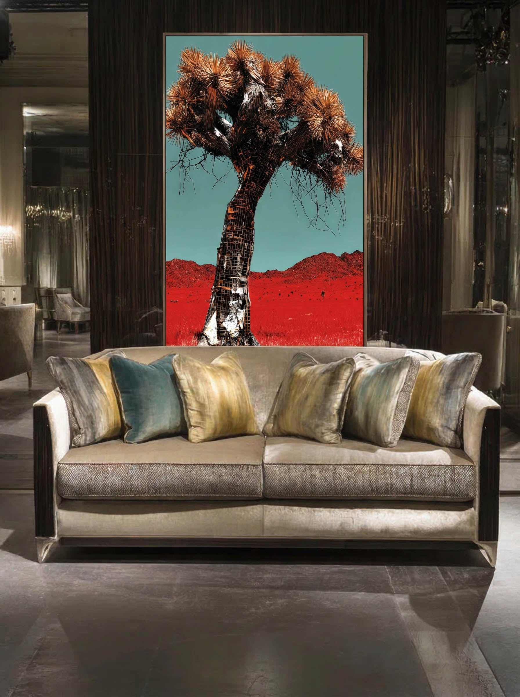 Surreal Desert Tree – Surreal Nature Wall Art 062