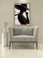 Graphic Fashion Illustration – Surreal Fashion Wall Art 072