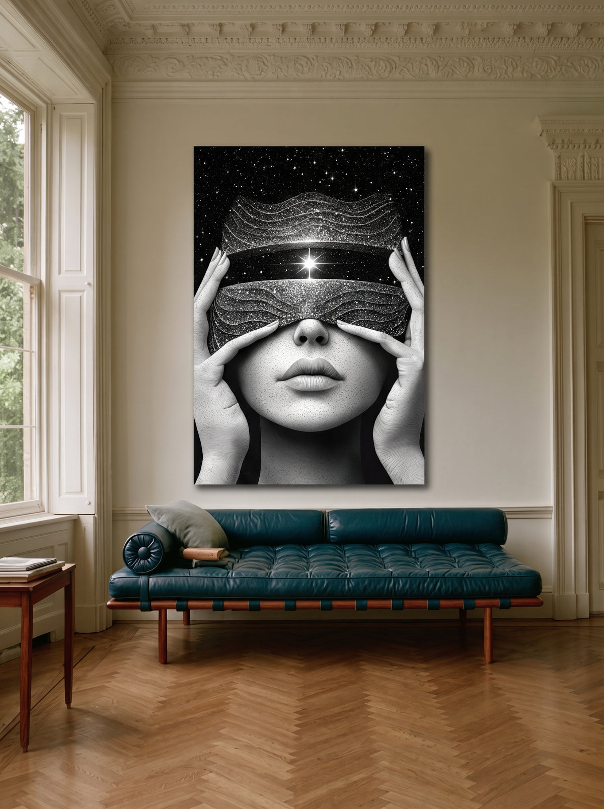 Cosmic Gaze Portrait 075