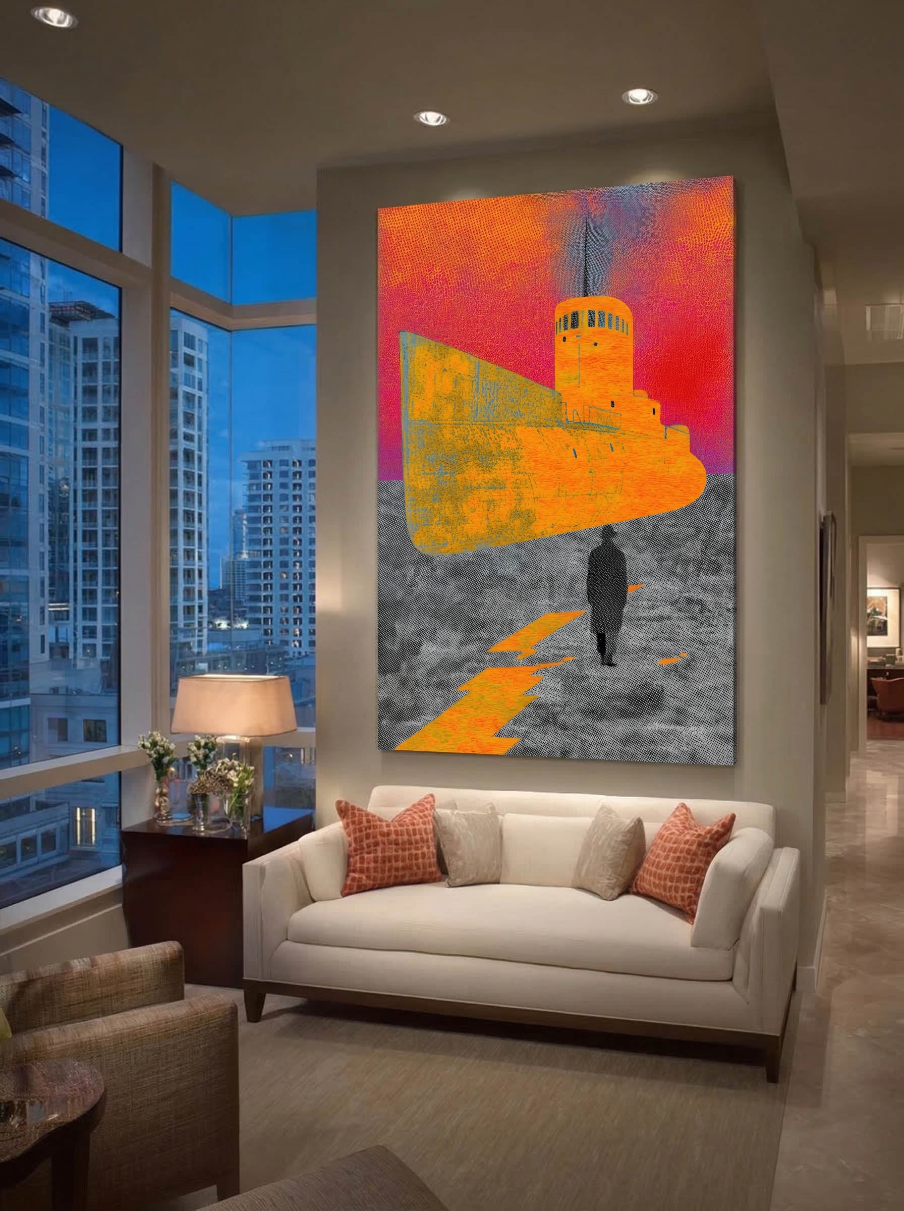 Psychedelic Pop Surrealism – Surreal Psychedelic Wall Art 076 Secondary image