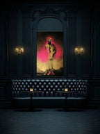 Psychedelic Pop Portrait – Surreal Psychedelic Wall Art 082