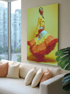 Contemporary Dance Portrait – Surreal Dance Wall Art 089