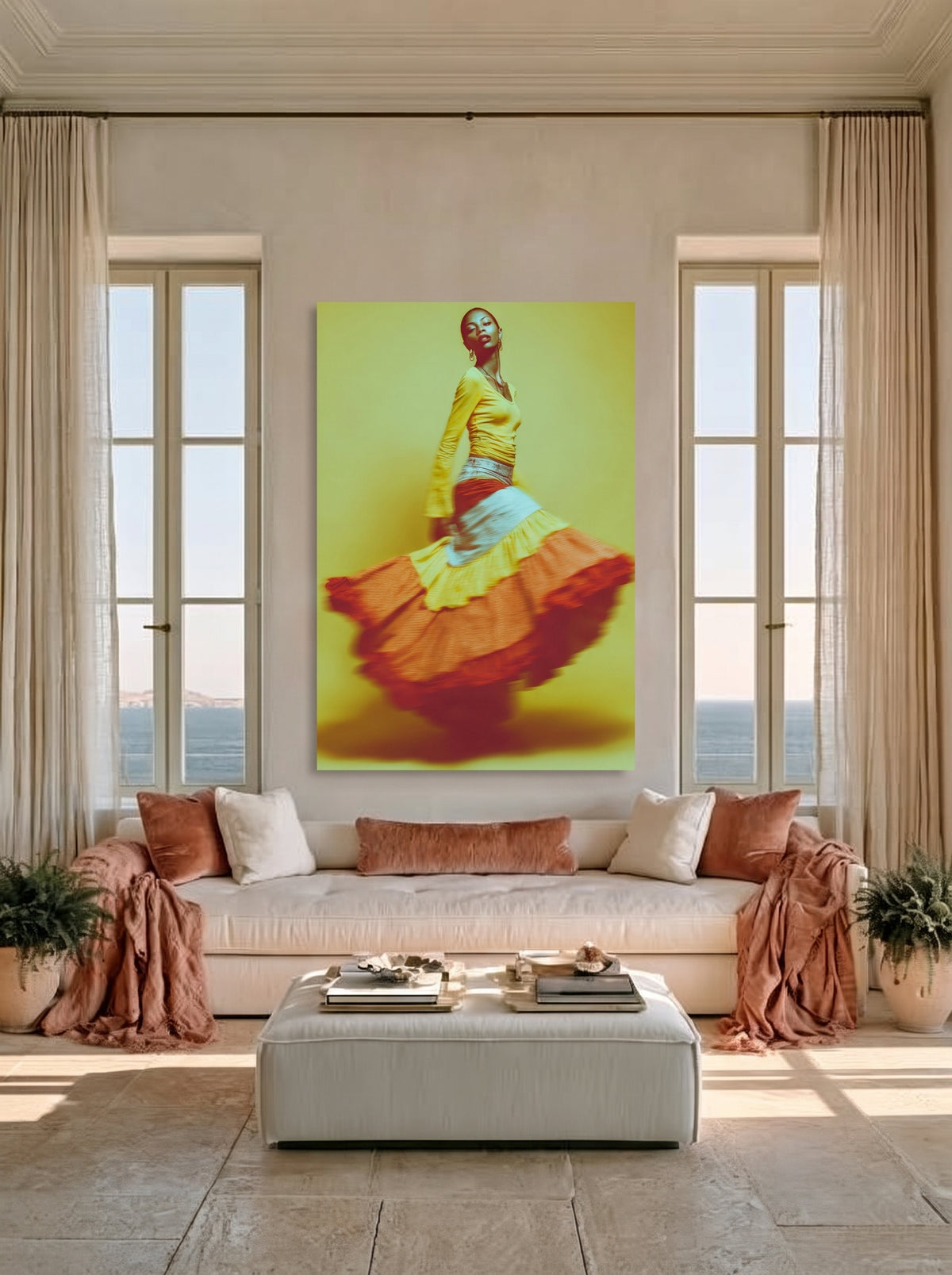 Retro Flamenco Portrait 089