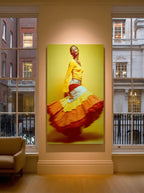 Contemporary Dance Portrait – Surreal Dance Wall Art 089