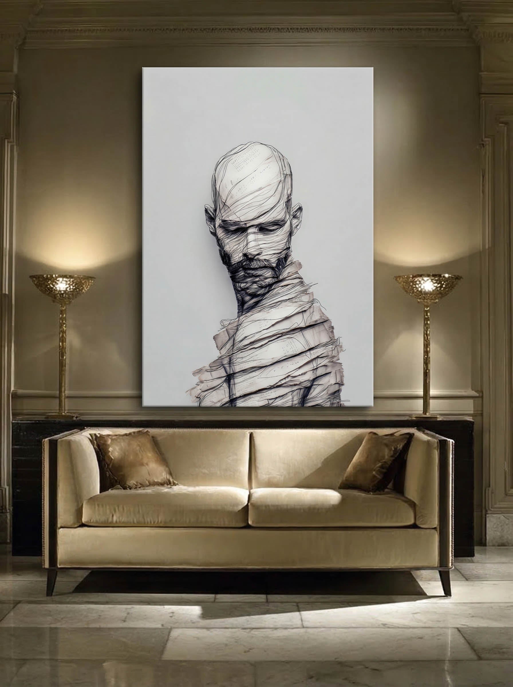 Minimal Conceptual Art – Surreal Minimalist Wall Art 091