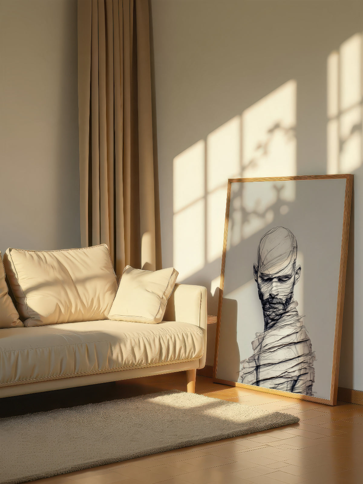 Unraveling Sketch Portrait 091