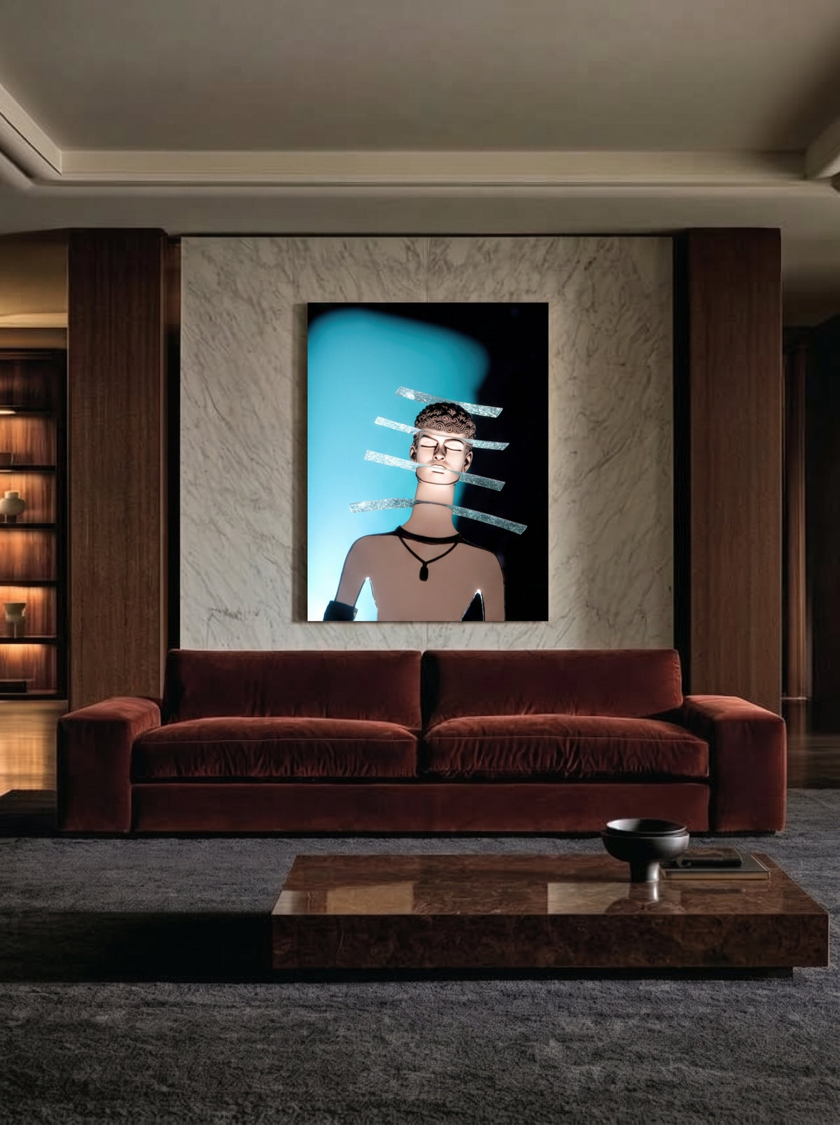 Surreal Sculptural Figure 092