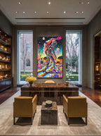 Cosmic Psychedelic Art – Surreal Cosmic Wall Art 094