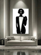 High Contrast Fashion Art – Surreal Fashion Wall Art 095