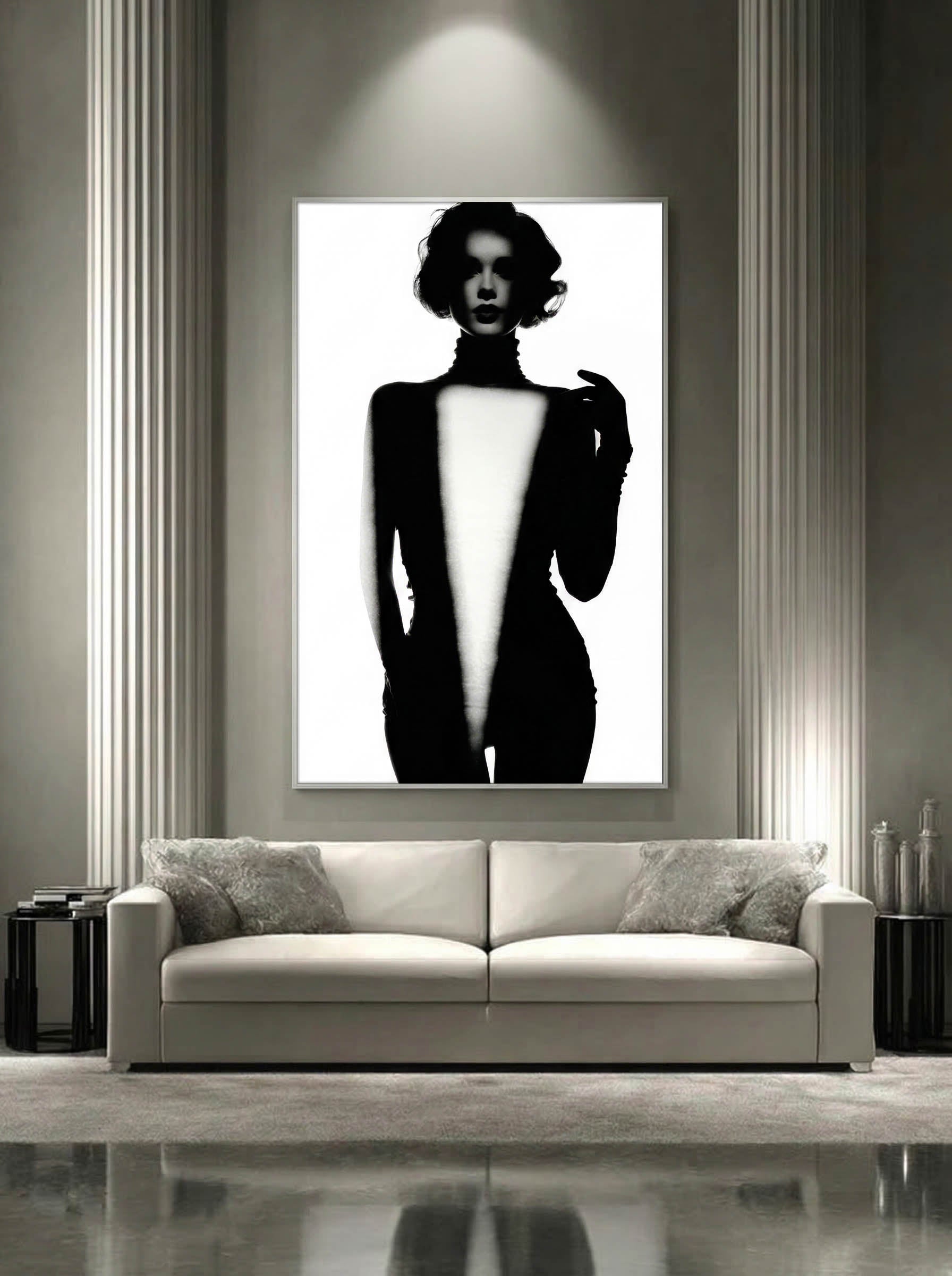 High Contrast Fashion Art – Surreal Fashion Wall Art 095