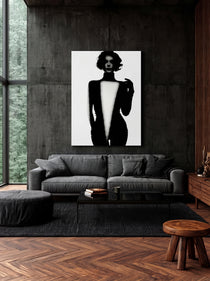 Noir Fashion Portrait 095