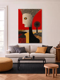 Surreal Folk Patchwork 098
