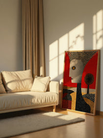 Surreal Folk Patchwork 098