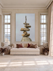 Zen Rockstar Sculpture 099