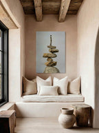 Figure and Stone Art – Surreal Sculptural Wall Art 099