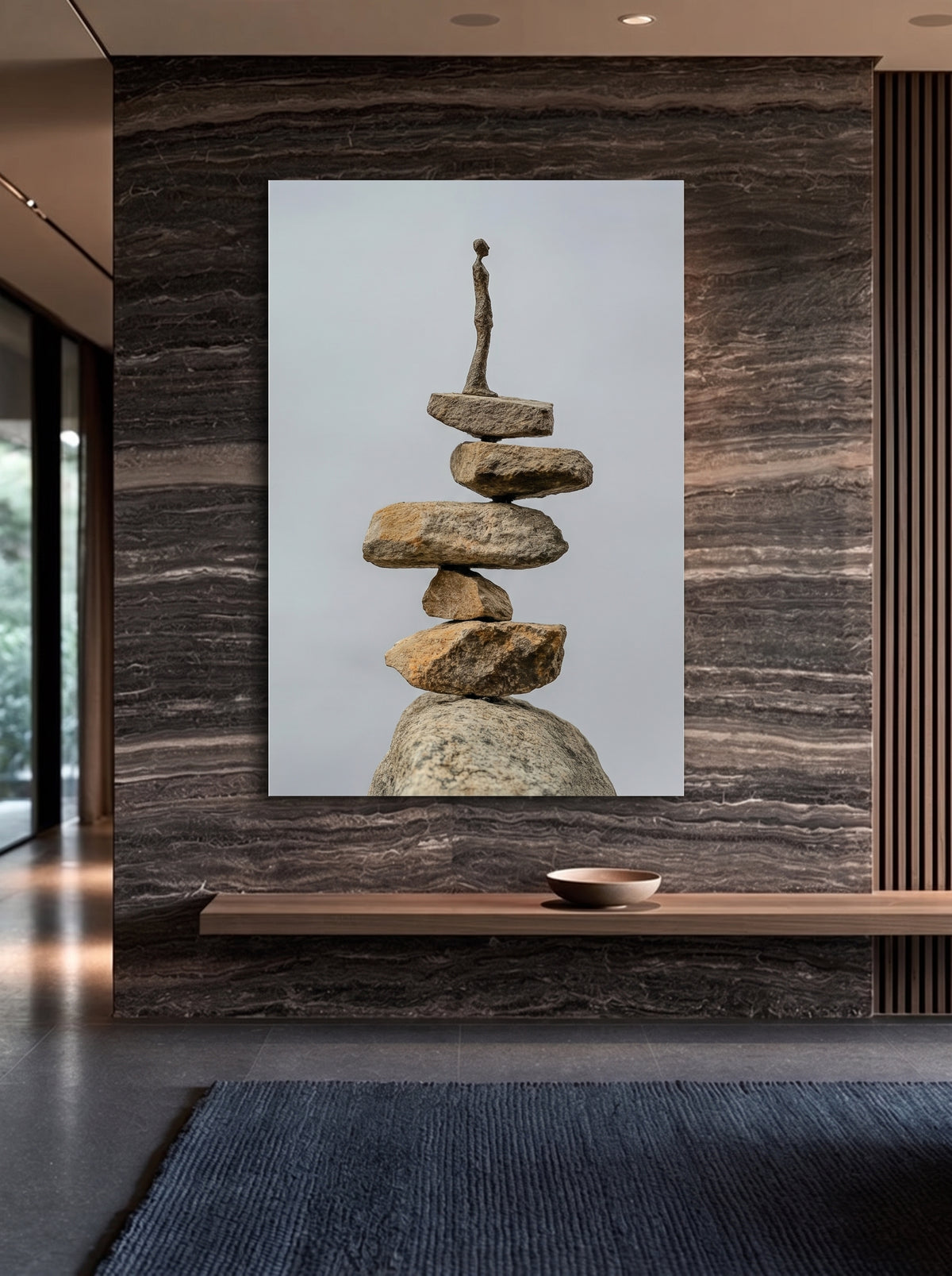 Zen Rockstar Sculpture 099