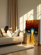 Avian Pulse – Surreal Nature Predator Wall Art 535