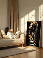 Helix – Surreal Sculptural Portrait Wall Art 507