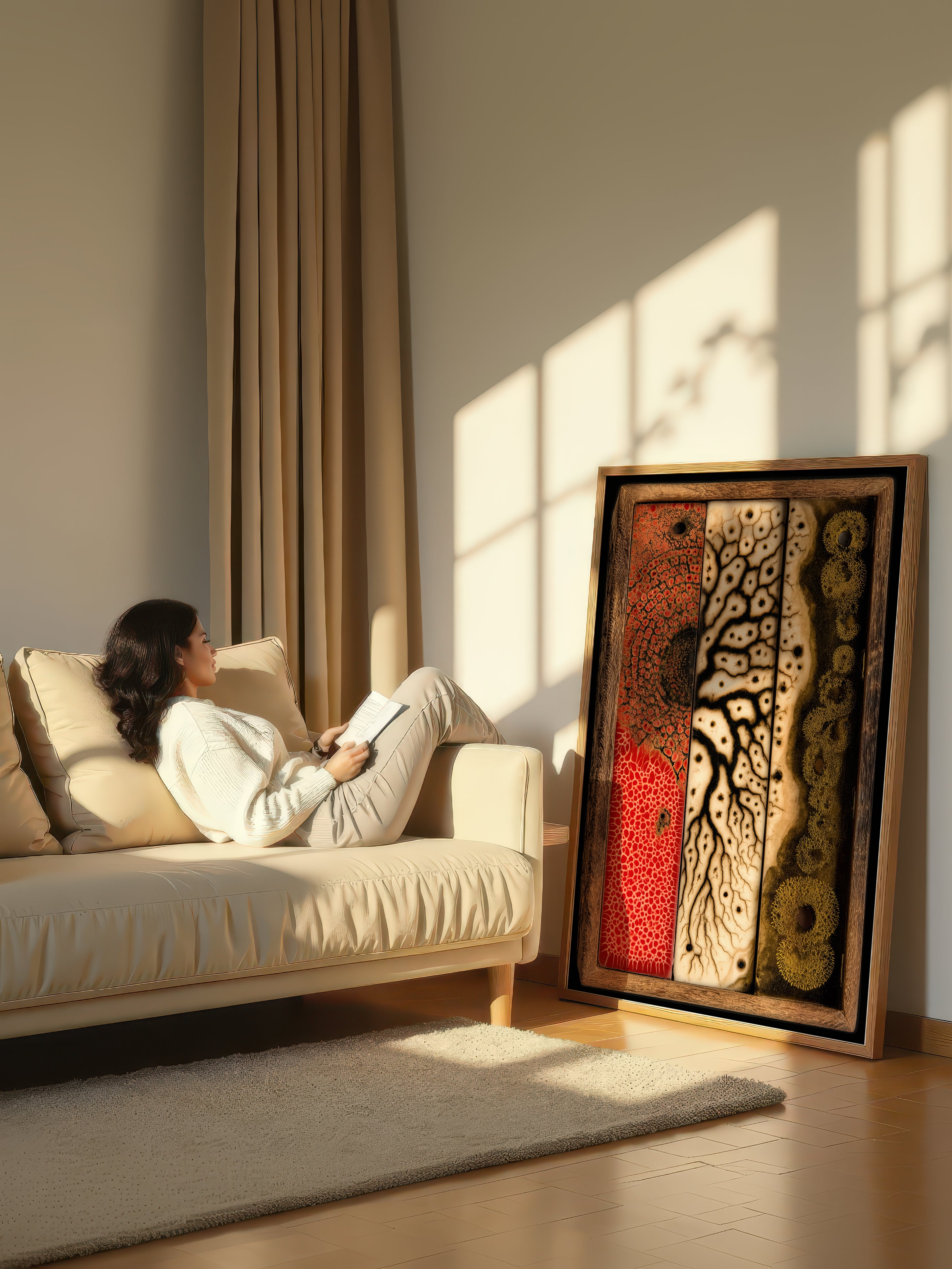 Fine Art Microcosm – Surreal Abstract Wall Art 489