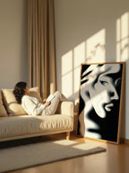 Urban Romance – Surreal Black White City Wall Art 514