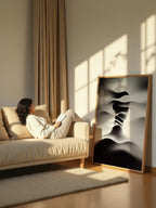 Symmetry – Surreal Smoky Silhouette Wall Art 515