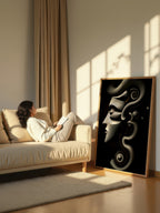 Mechanical Muse – Surreal Sculptural Portrait Wall Art 531
