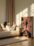 Glitter Shadow – Surreal Urban Scale Wall Art 579