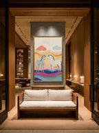 Whimsical Horse Art – Surreal Animal Wall Art 100