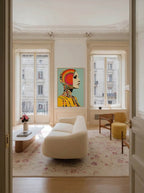 Psychedelic Pop Portrait – Surreal Psychedelic Wall Art 106