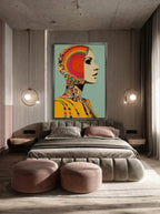 Psychedelic Pop Portrait – Surreal Psychedelic Wall Art 106