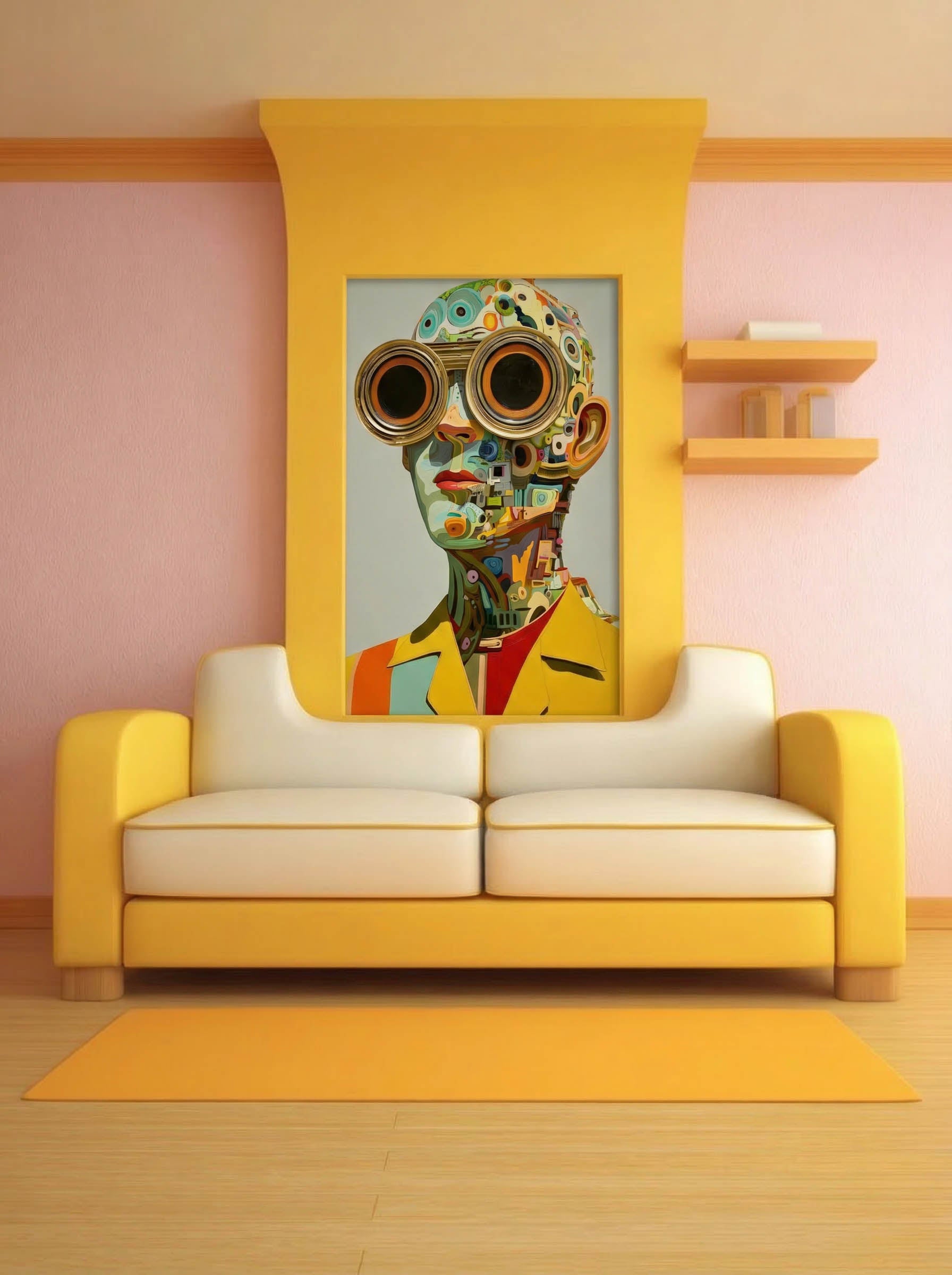 Pop Surreal Portrait – Surreal Pop Art Wall Art 107 Secondary image