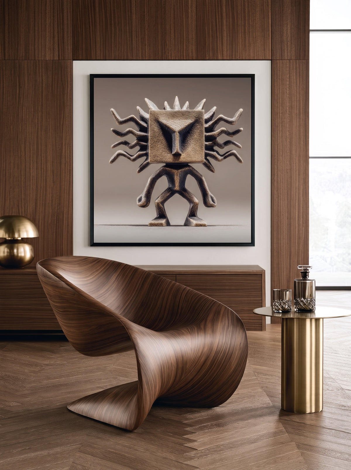Tribal Surrealism Talisman 1102