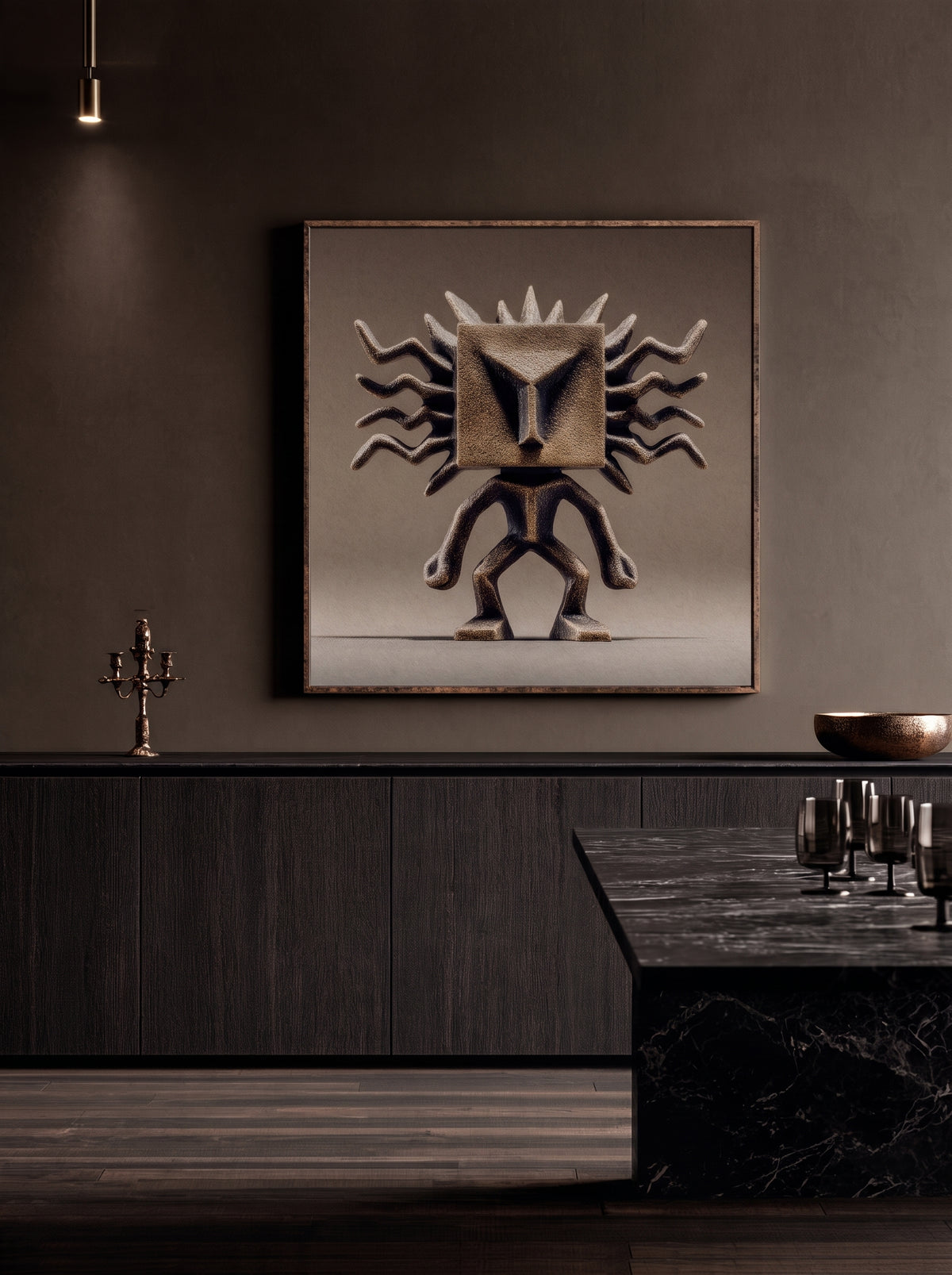 Tribal Surrealism Talisman 1102