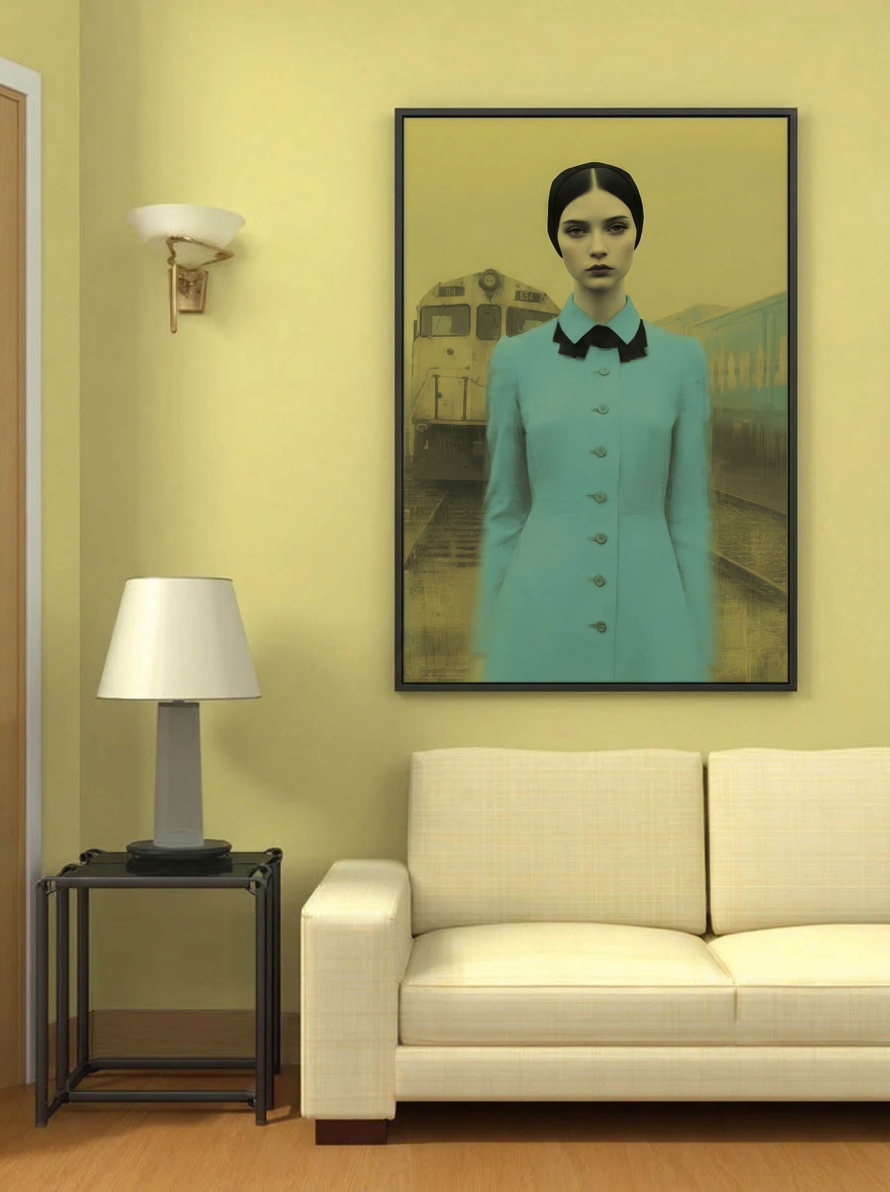 Surreal Figure Portrait – Surreal Figurative Wall Art 110 Secondary image