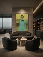 Surreal Figure Portrait – Surreal Figurative Wall Art 110