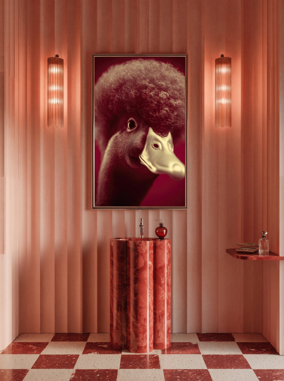 Surreal Afro Portrait 112