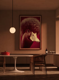 Surreal Afro Portrait 112