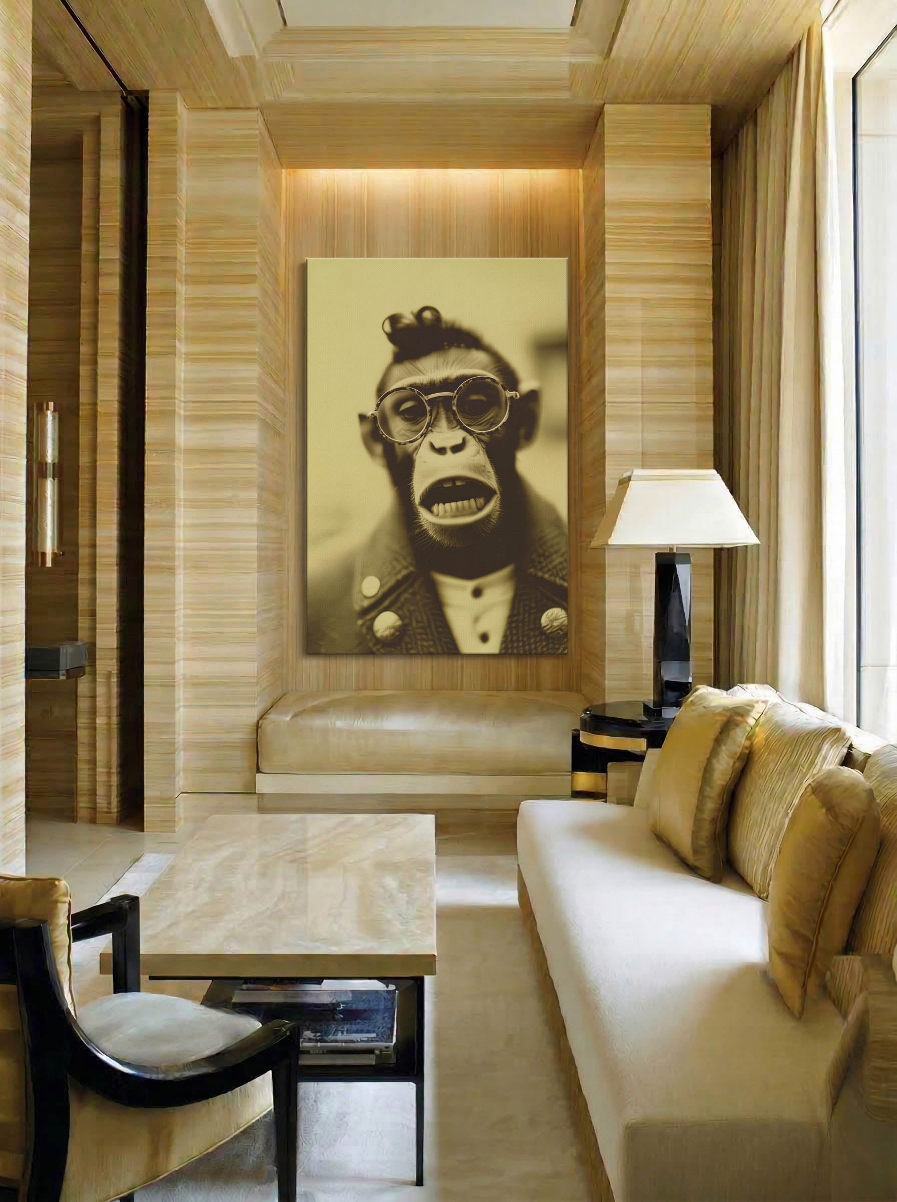 Whimsical Monkey – Surreal Whimsical Wall Art 113