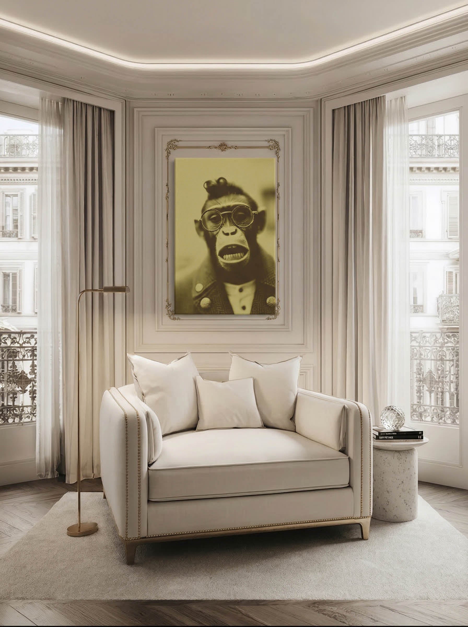 Whimsical Monkey – Surreal Whimsical Wall Art 113