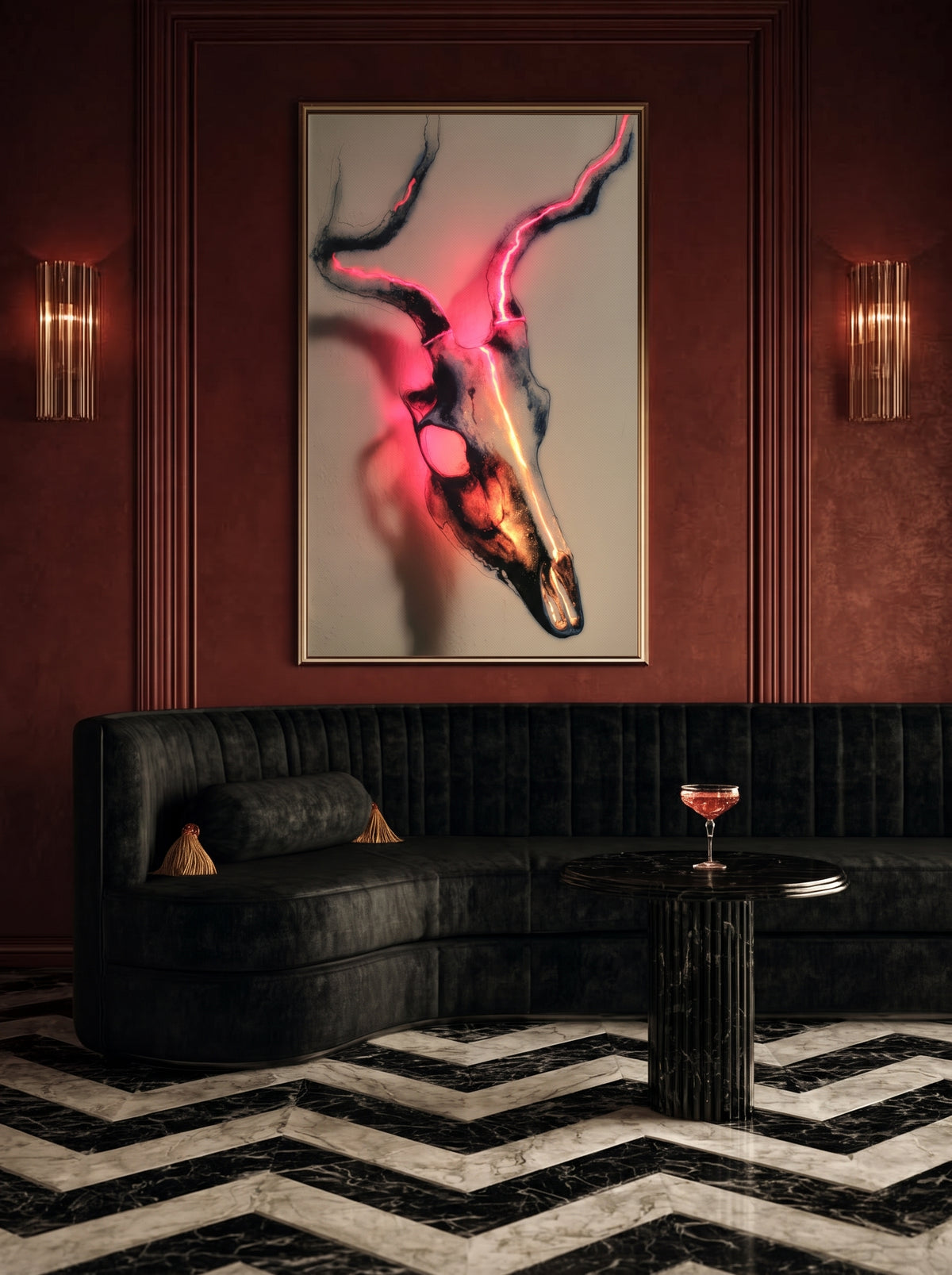 Gothic Surreal Antlers 118