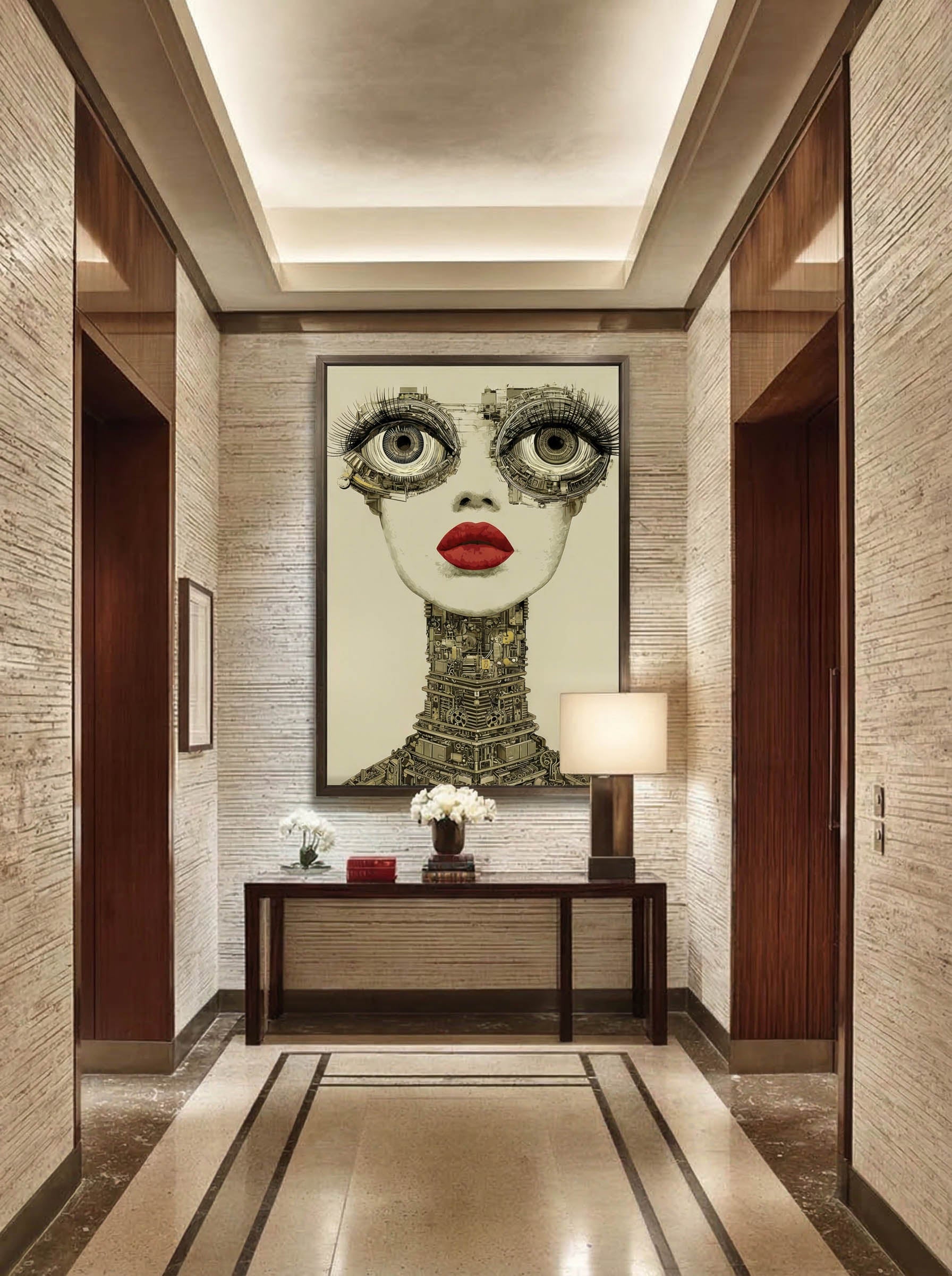 Pop Surreal Figure – Surreal Pop Art Wall Art 121