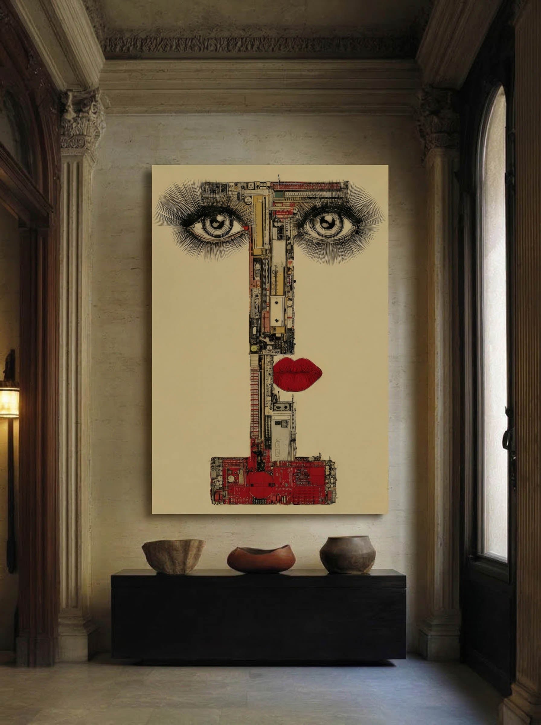 Pop Art Collage – Surreal Pop Art Wall Art 122 Secondary image