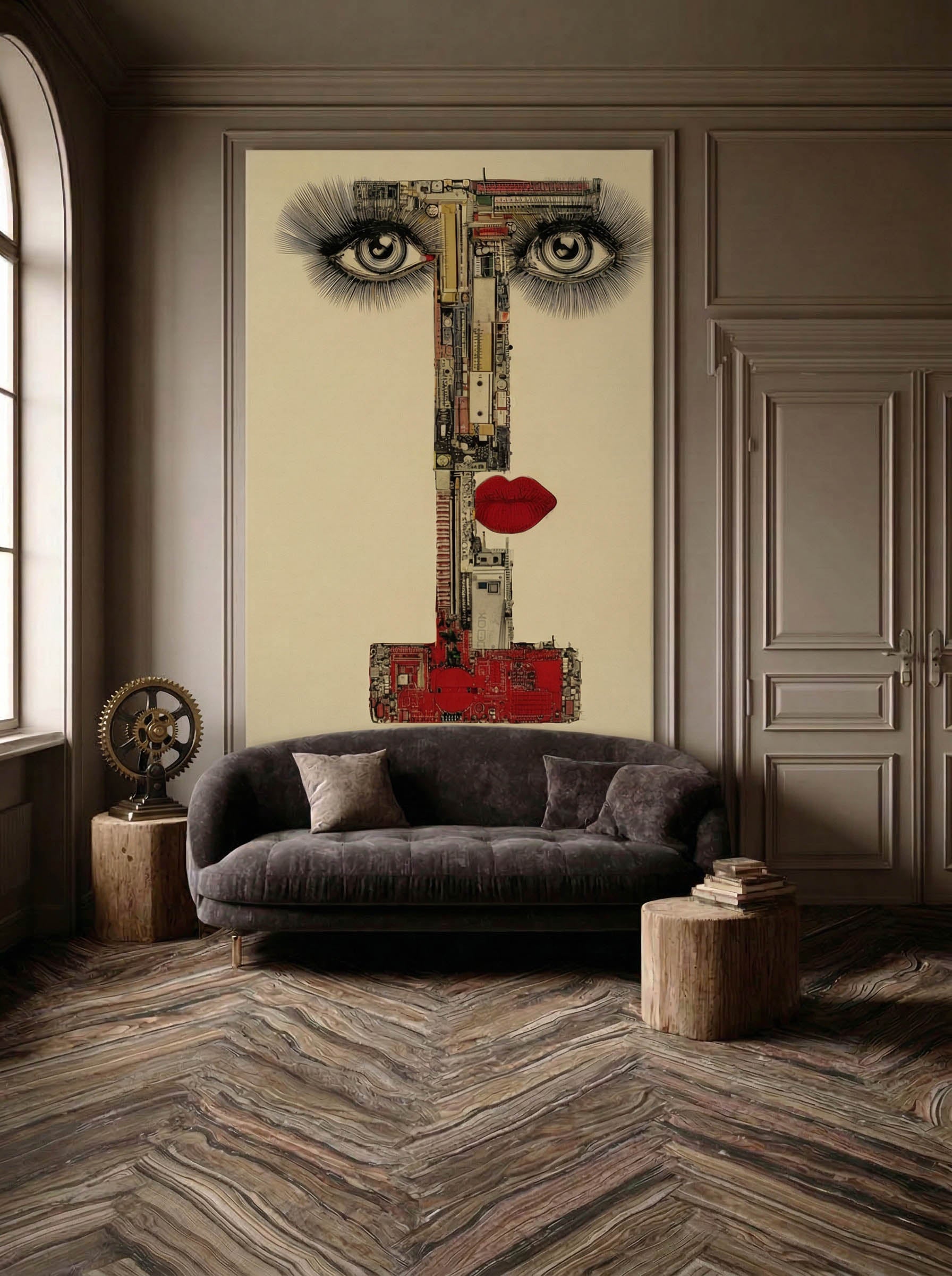 Pop Art Collage – Surreal Pop Art Wall Art 122