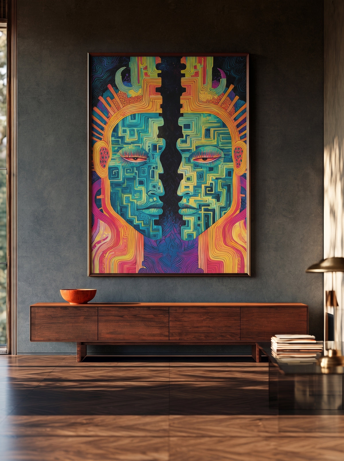 Dual Visionary Portrait 124