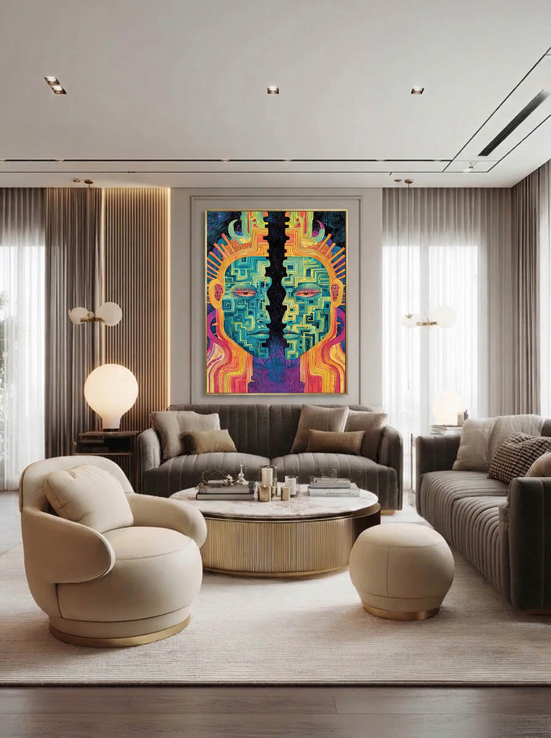 Visionary Folk Art – Surreal Folk Art Wall Art 124