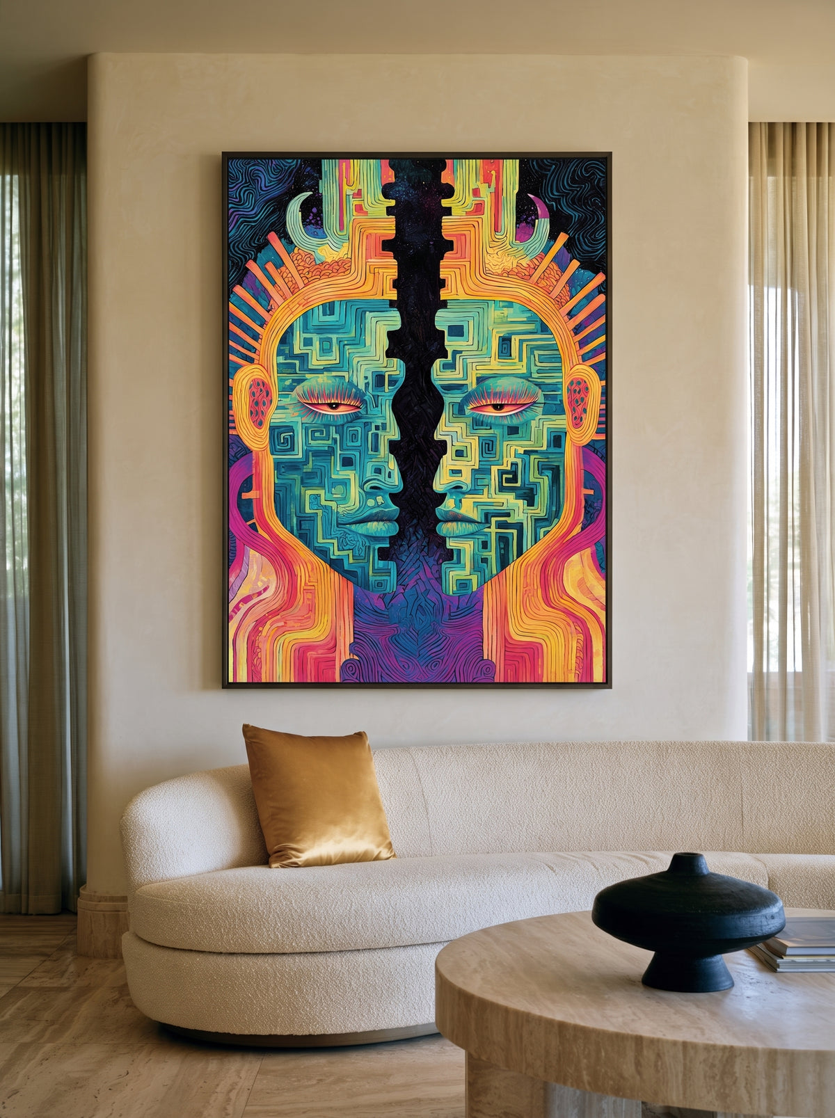 Dual Visionary Portrait 124