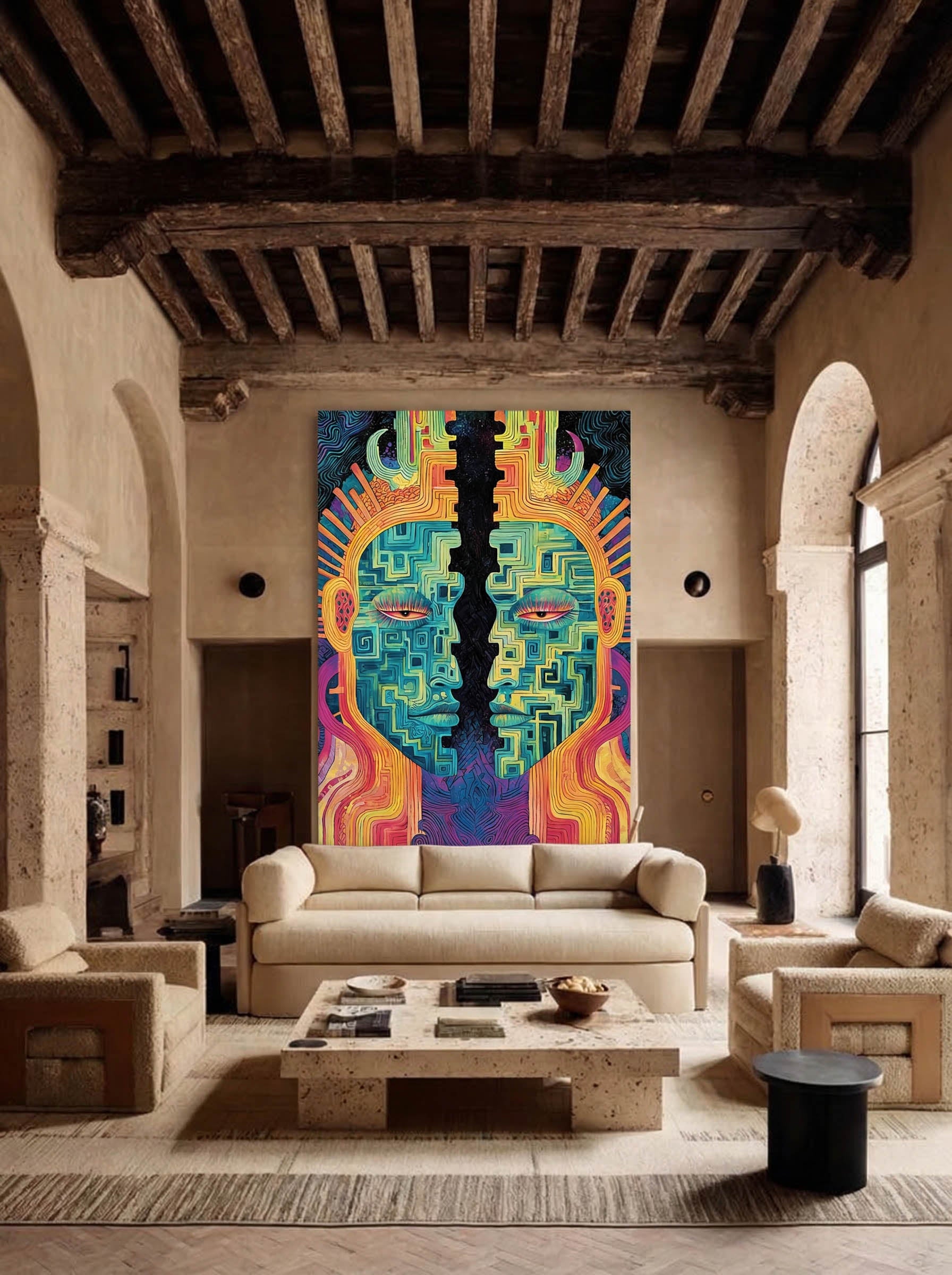Visionary Folk Art – Surreal Folk Art Wall Art 124